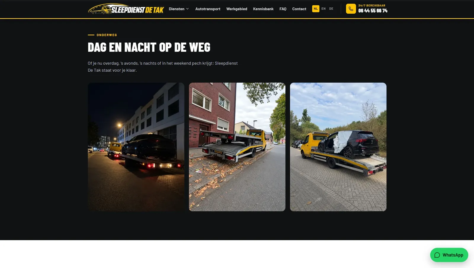 Fotosectie van Sleepdienst De Tak